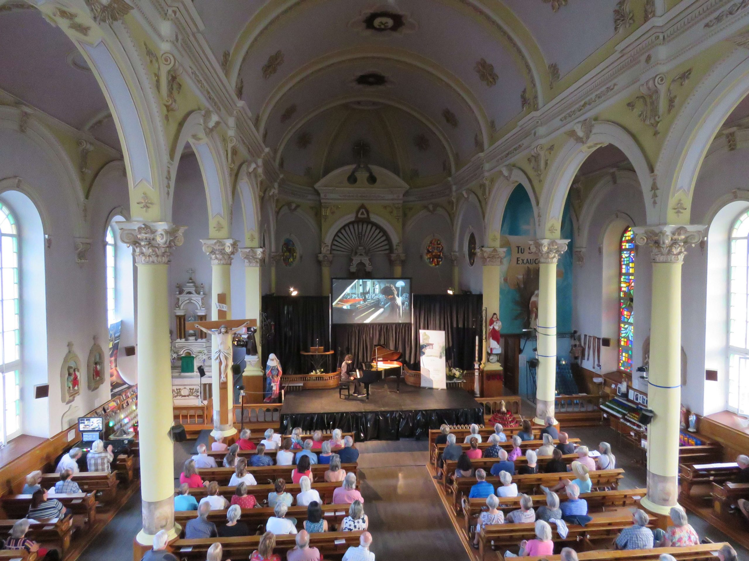 concert Orford sur la route, église Sainte-Anne, paroisse Sainte-Famille de Valcourt
