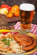 Bière et saucisses
