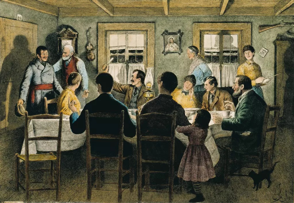 réveillon de Noël, tradition, paroisse Sainte-Famille de Valcourt