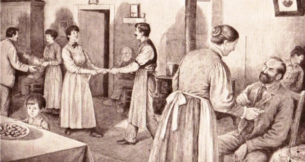 Sainte-Catherine, fête traditionnelle, paroisse Sainte-Famille de Valcourt