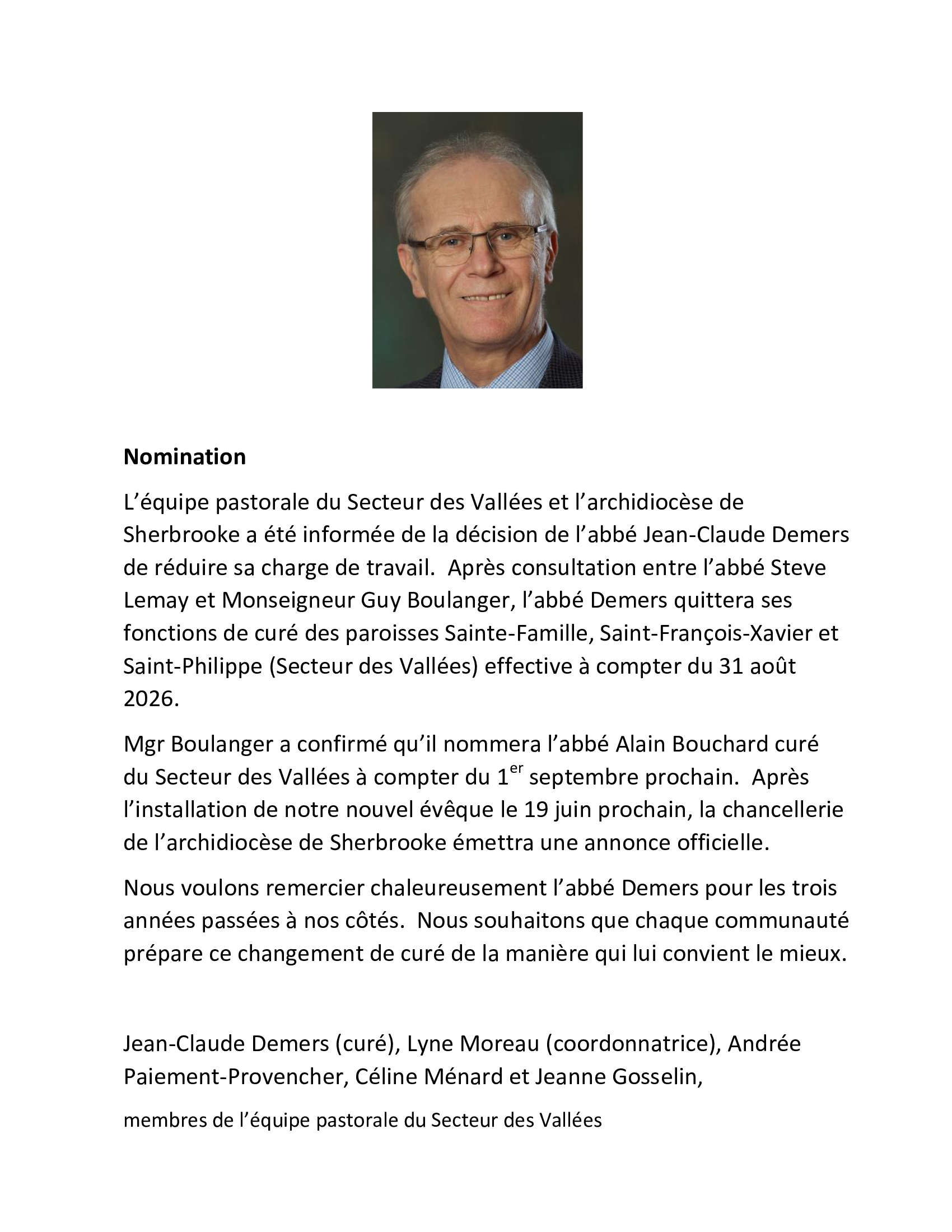 Nomination