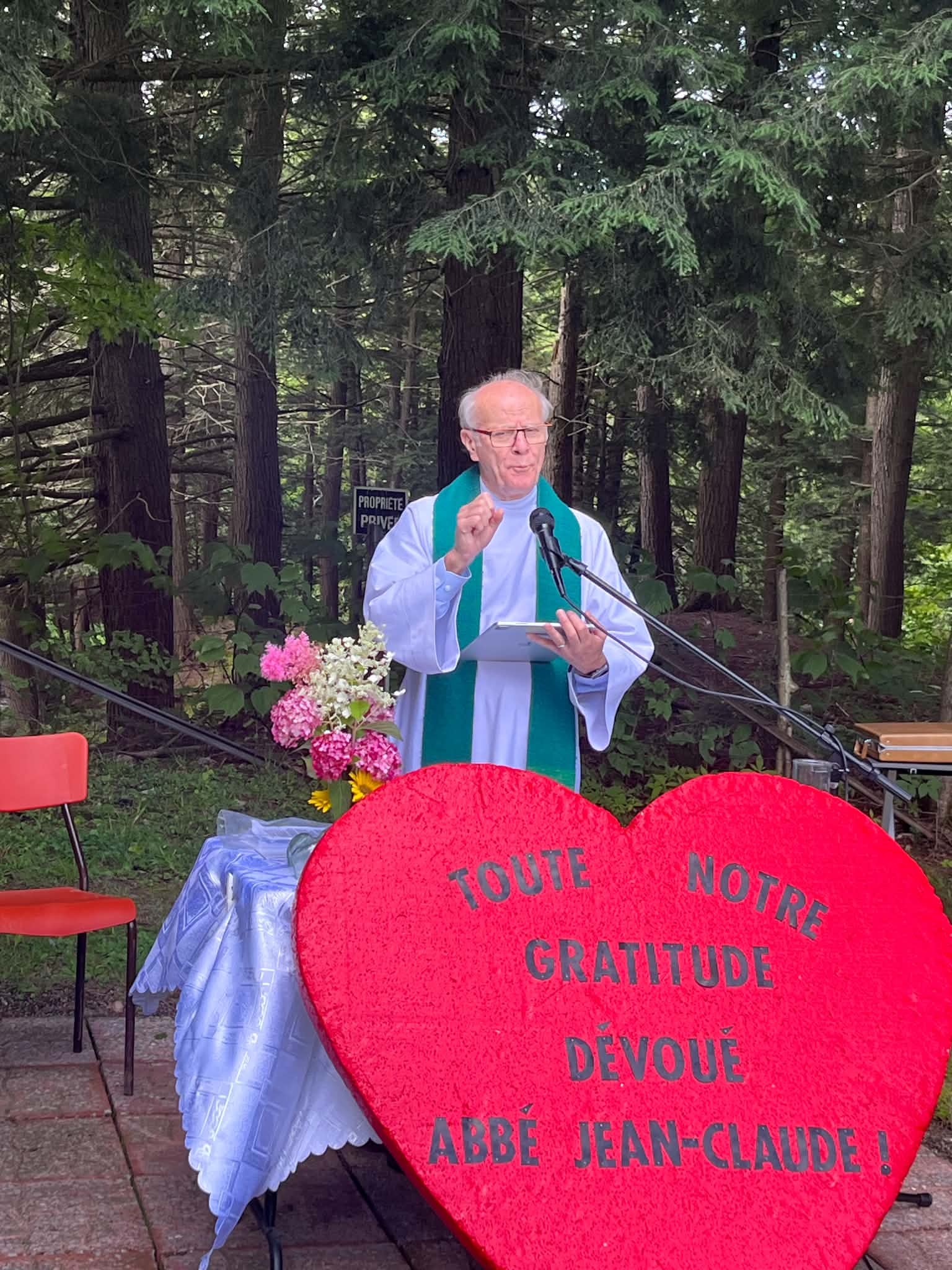 Au revoir et merci à l&rsquo;abbé Jean-Claude Demers