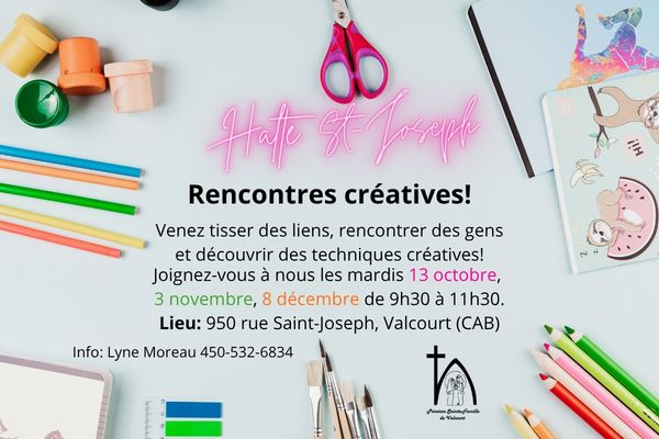 Invitation à la Halte Saint-Joseph